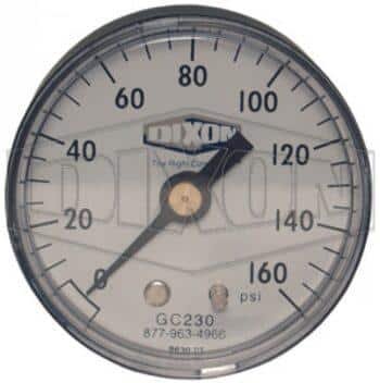 Dixon GC625 Back Mount Gauge