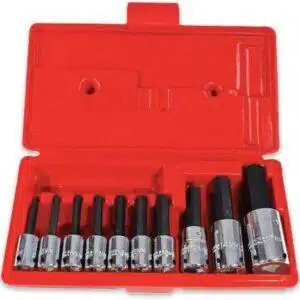 Proto J4900MA Metric Hex Bit Set