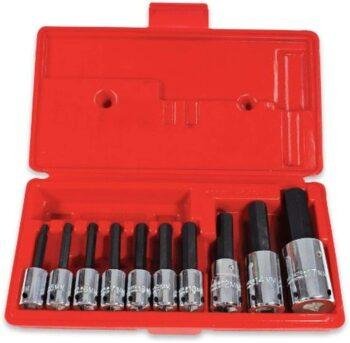 Proto J4900MA Metric Hex Bit Set