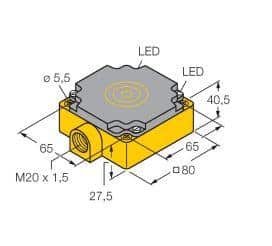 TURCK NI40CP80VP4X2/S97 Inductive Sensor