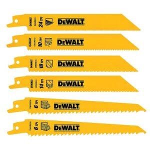 Dewalt DW4856 Metal/Woodcutting Reciprocating Saw Blade Set