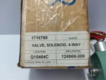 Quincy Solenoid Valve 124969009