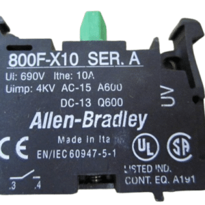 Allen Bradley 800F-X10 Contact Block