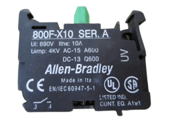 Allen Bradley 800F-X10 Contact Block