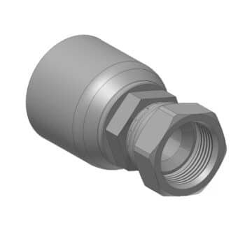 Parker 10673-12-12 Crimped Hose Fitting