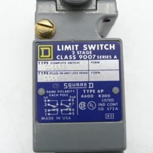 Schneider Electric 9007 Limit Switch