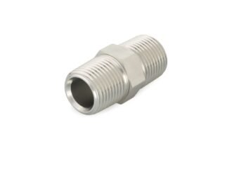 Parker 1/2 x 3/8 FF-SS Pipe Fitting
